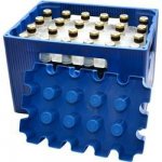 Chladič lahví SL Eisblock 20×0,5l, modrá