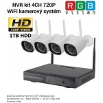 RGB vision RGB-6C22D2H2 4CH IP 1TB kamerový bezdrátový set