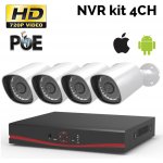 RGB.vision RGB-NKB10-P 4CH IP PoE – NVR kit + 4x IP 720p kamery sada
