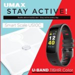 UMAX Stay Active Smart Scale US10C + U-Band 116HR – UB604
