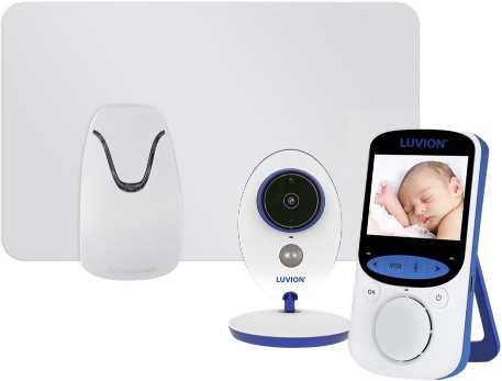 Luvion EASY Video PLUS s monitorem dechu babysense I Pro