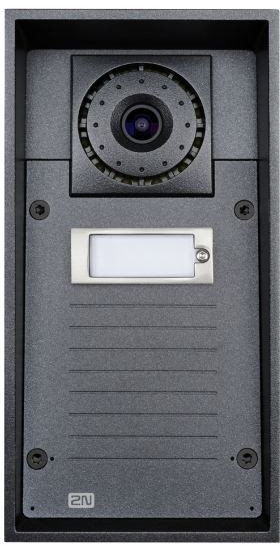 2N 9151101CW interkom Helios IP Force – 1 tlačítko, kamera, 10W reproduktor, SIP, POE