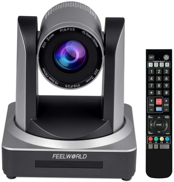 FeelWorld SDI HDMI PoE PTZ Camera with 20x Optical Zoom