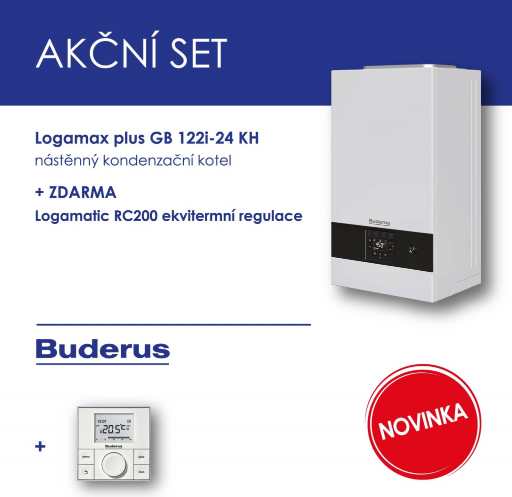 BUDERUS GB122i-24 KH + RC 200