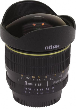 DÖRR 8mm f/3.5 MC Fish-eye CS Nikon F-mount