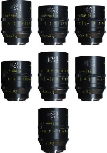 DZO Optics DZOFilm Vespid Kit B EF Mount (25, 35, 50, 75, 100, 125 T2.1 + Macro 90mm T2.8)