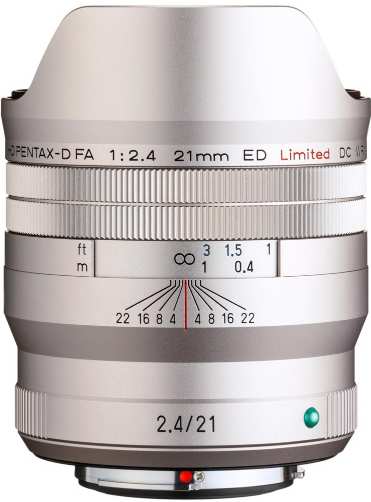 Pentax 21 mm f/2.4 HD D-FA ED DC WR Limited