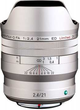 Pentax 21 mm f/2.4 HD FA ED DC WR Limited