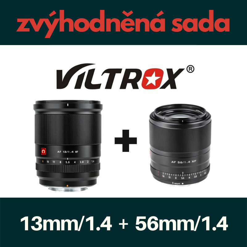 Viltrox 13mm f/1.4 + 56mm f/1.4 Fujifilm X