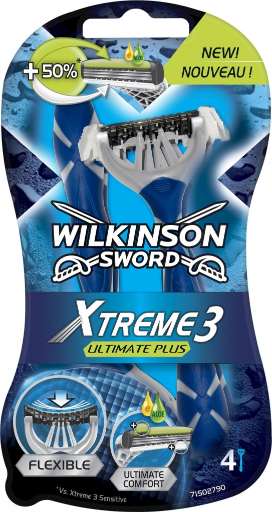 Wilkinson Sword Xtreme 3 Ultimate Plus 4 ks