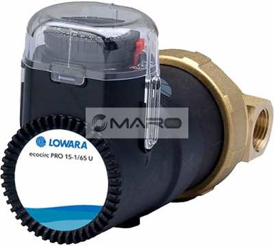 Lowara Ecocirc Pro 15-1/65 RU 65 mm 1/2″ 230 V 60A0L6001