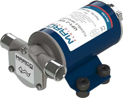 Marco UP1-J Pump, rubber impeller 28 l/min – 24V