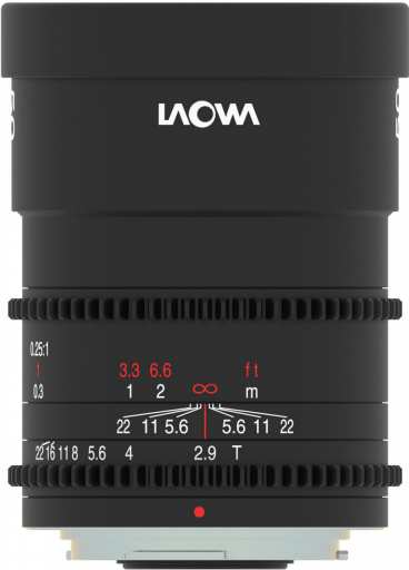 Laowa 50mm T2.9 Macro APO Cine MFT