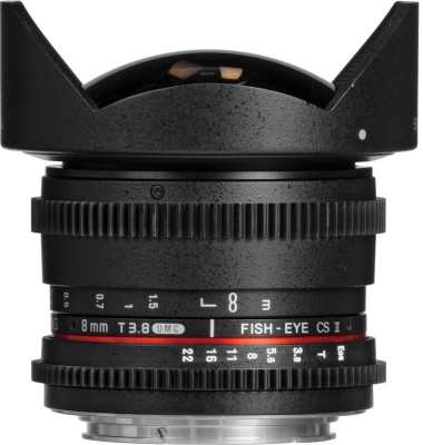 Samyang 8 mm T3.8 VDSLR UMC Fish-eye CS Nikon F